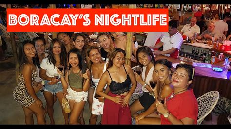 Boracay S Nightlife Youtube