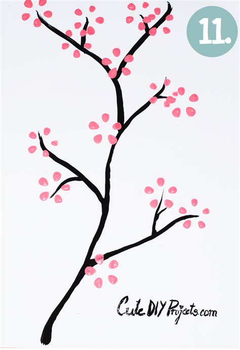Cherry Blossom Tree Drawing Easy Cherry Blossom Tree Drawing Japanese