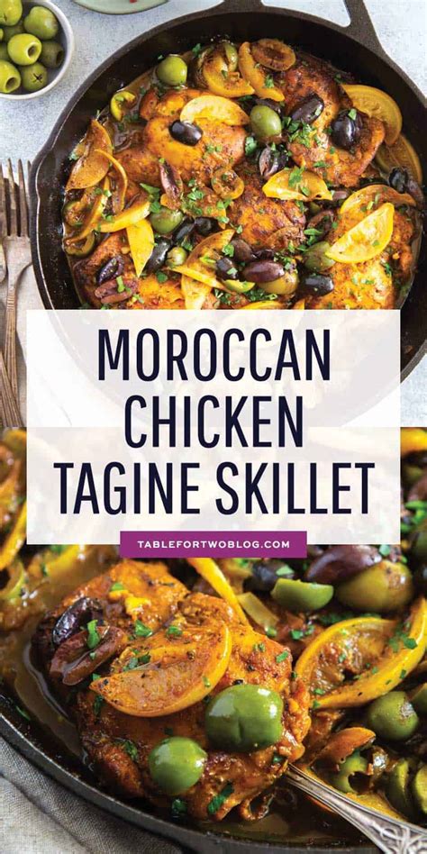 Moroccan Chicken Tagine Skillet Moroccan Chicken Skillet Recipe