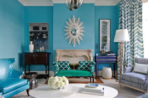 Aqua Blue Living Room Ideas