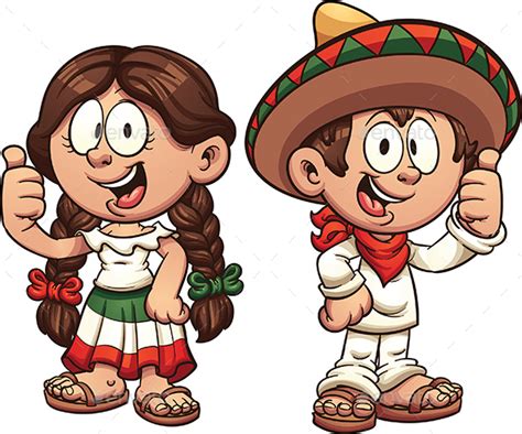 Mexican Kids By Memoangeles Graphicriver