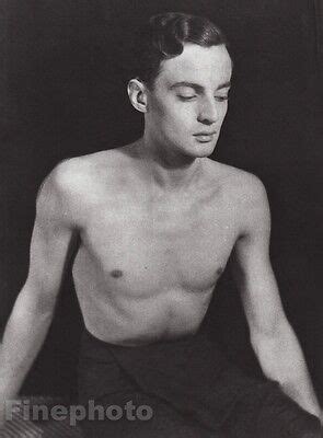 Vintage George Platt Lynes Semi Nude Male Self Portrait Photo Art X Ebay