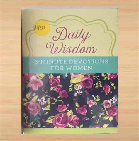 Daily Wisdom 3 Minute Devotional