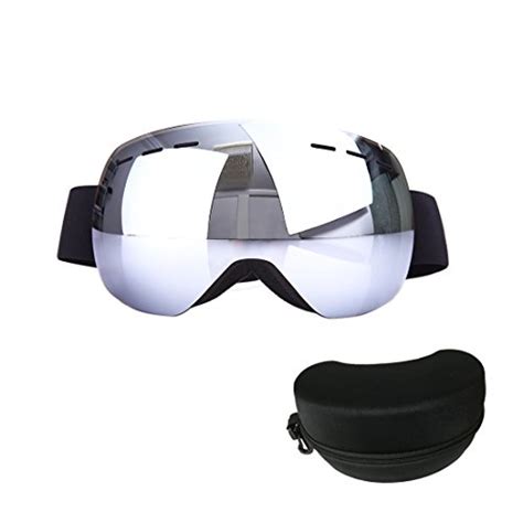 Otg Best Ski Goggles Frameless 100 Uv400 Protection Snow Goggles For Men And Women Teens Anti Fog