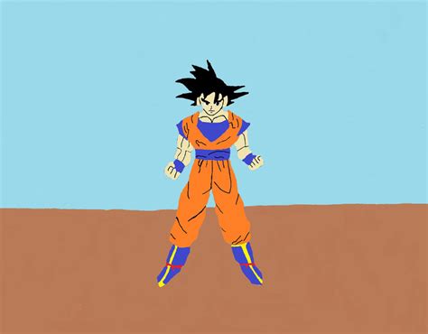 Goku Base By Kenneth Rutter On Deviantart