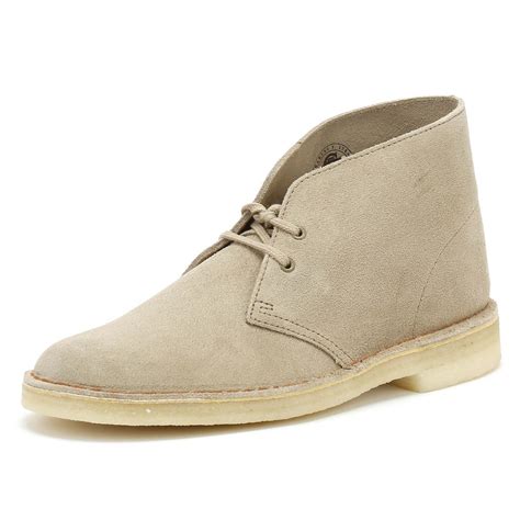 Shop suede boots at affordable prices from best suede boots store milanoo.com. Clarks Desert Mens Sand Suede Boots in Beige (Natural) for Men - Lyst
