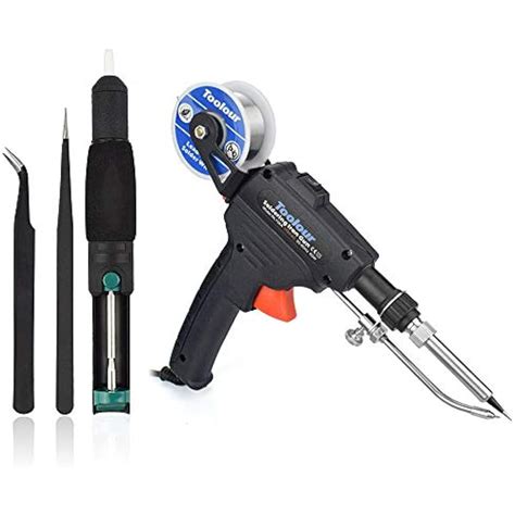 Automatic Soldering Gun Kit 5 1 60w Feed Welding Tool With Detachable