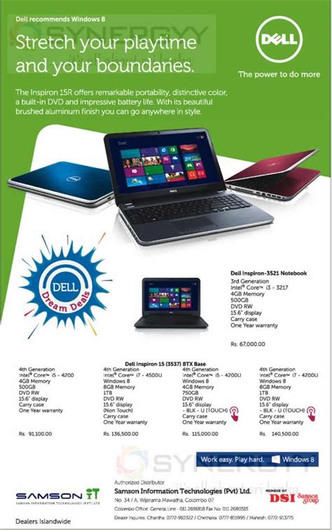You'll have a fully functional keyboard at the ready, but at any time you can detach it or fold it. Laptop Prices and Promotions in Sri Lanka - SynergyY
