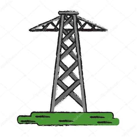 Torre De Transmissão Desenho