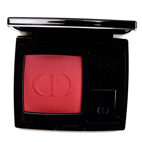 Dior 999 Rouge Blush Review And Swatches