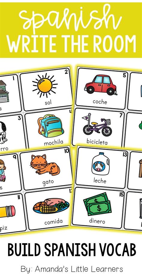 Students Will Love Learning New Spanish Words With This Fun Write The