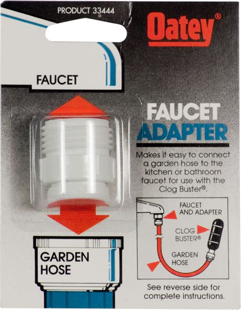 Claber 8583 koala indoor in addition, it is very convenient to connect and remove the hose to the faucet; Oatey 33444 Faucet Adapter To Connect A Garden Hose To A ...