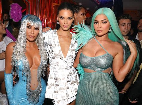 Kim Kardashian Kylie Jenner And Kendall Jenner From Kim Kardashians 2019 Met Gala After Party