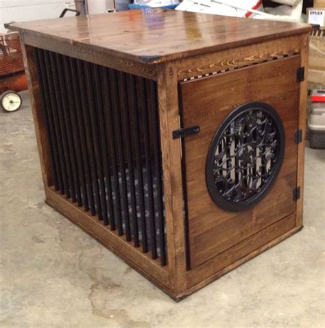 Plus, you'll be able to hear your dog if they feel restless and needs to do their business. Dog crate I built | Pets | Pinterest | Large dog crate ...