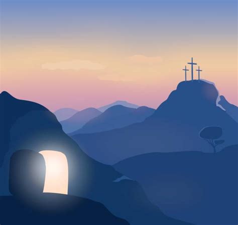 Empty Tomb Illustrations Royalty Free Vector Graphics Clip Art