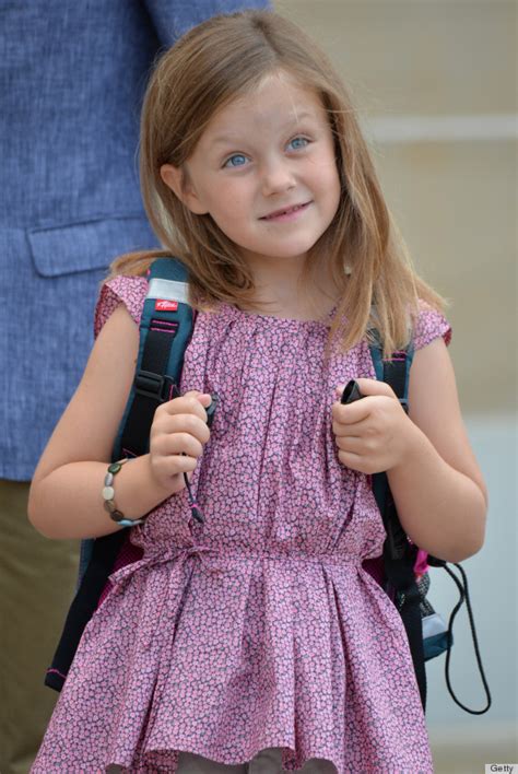 Princess Isabella Is Too Stylish Cute On Her First Day Of School