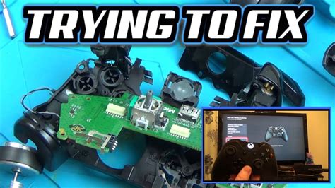 Trying To Fix Xbox One Controller Ax And Y Buttons Not Working Youtube