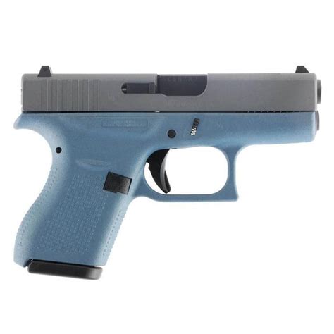 Glock 42 380 Auto Acp 325in Blue Titanium Cerakote Pistol 61