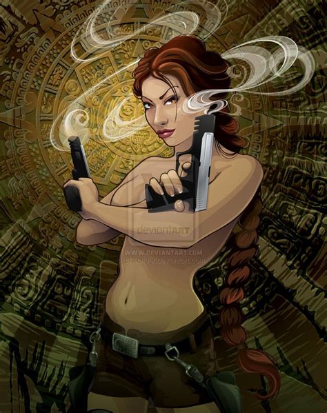 Lara Croft Tomb Raider By Echo X On Deviantart Lara Croft Tomb Art