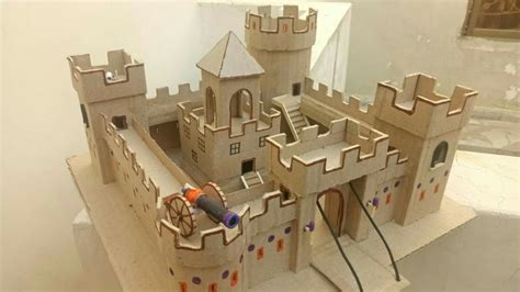 Make Cardboard Castle 🏰 Diy Youtube