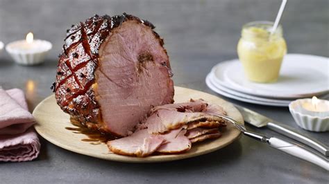 Nigella S Slow Cooked Ham Recipe Bbc Food