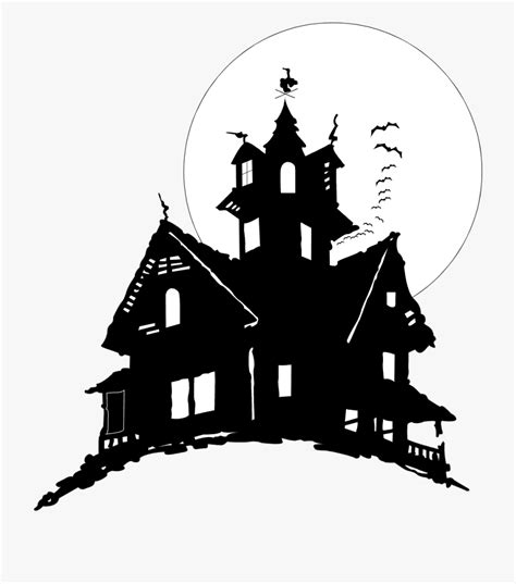 Find & download free graphic resources for background house. School House Clipart Art - Haunted House No Background ...