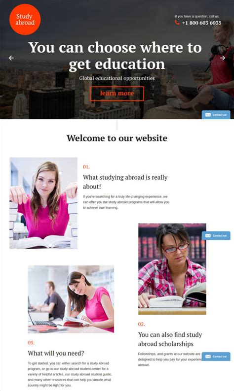 30 Html5 Landing Page Themes And Templates Free And Premium Templates