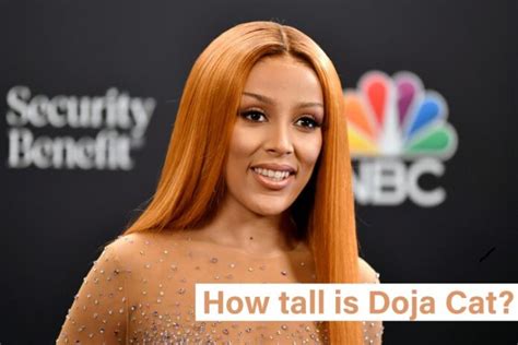 How Tall Is Doja Cat American Famous Song Writer And Singer