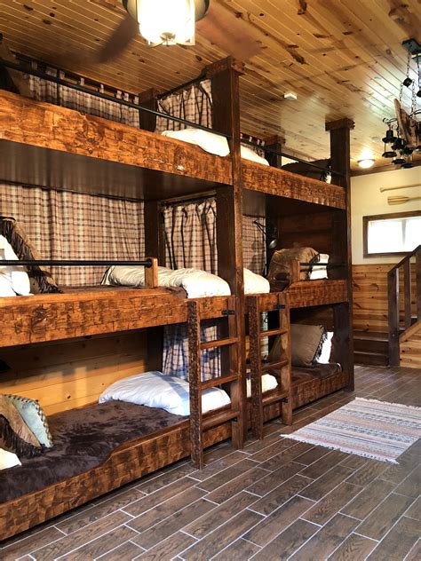 Cabin Bunk Beds Bunk Beds Built In Bunk Beds With Stairs Bunk House