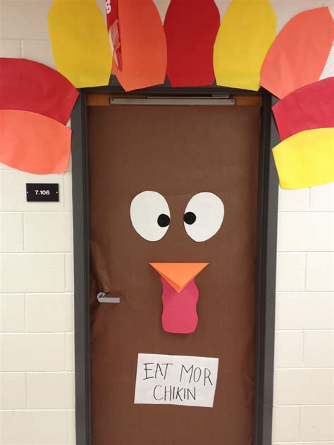 Preschool Classroom Thanksgiving Door Decoration Ideas For Classroom