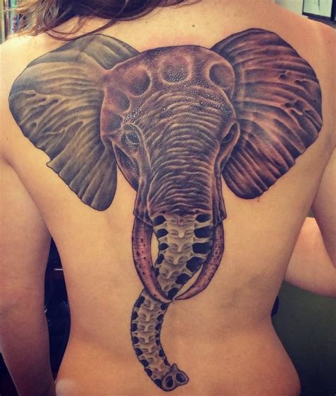 You'll be grinning from ear to ear, whether you like it or not. Pin by Aleta Turner on Spine | Elephant tattoos, Scoliosis ...