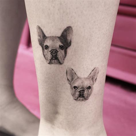 Micro Pet Portrait Tattoos By Sanghyuk Ko Dog Milk Dog Memorial