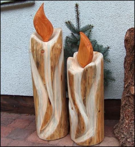 Für kleine gärten gut geeignet Holzkunst selber machen