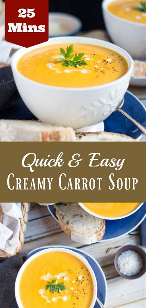 Really Quick And Easy This Creamy Carrot Soup Recipe Can Be On Your