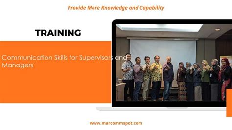 Pelatihan Communication Skills For Supervisors And Managers Semacam