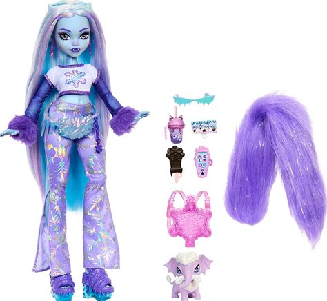 Monster High G3 Abbey Bominable And Clawd Wolf New 2023 Dolls