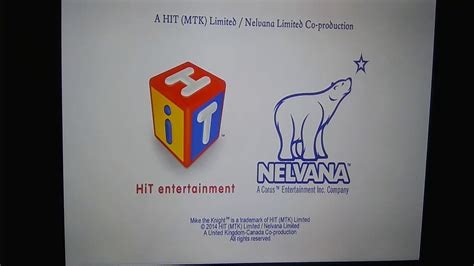 Hit Entertainment And Nelvana Limited Logo 2014 Youtube