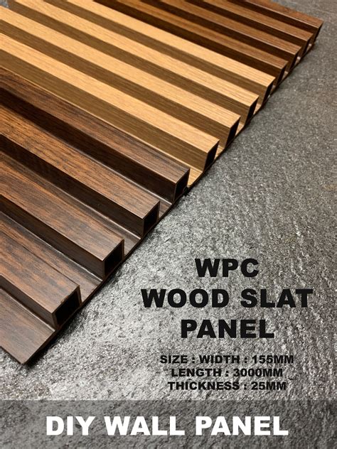 Vertical Wood Slat Wall Panels