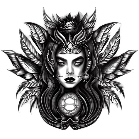 Neo Traditional Tattoo Style Graphic · Creative Fabrica
