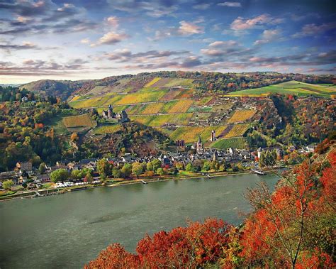 Rhine River Valley Photograph By Anthony Dezenzio