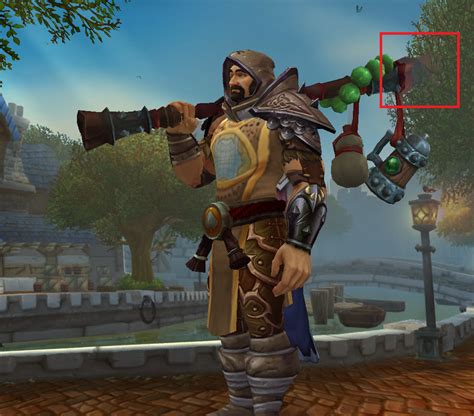 The Default Appearance For The Brewmaster Monk Artifact Clips Through