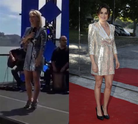 Luciana Abreu e Dina Félix da Costa usam vestidos iguais Holofote