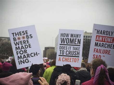 30 Compelling Signs From The Womens March In Dc Womens March Woman
