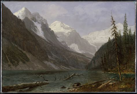 Albert Bierstadt Canadian Rockies Lake Louise American The