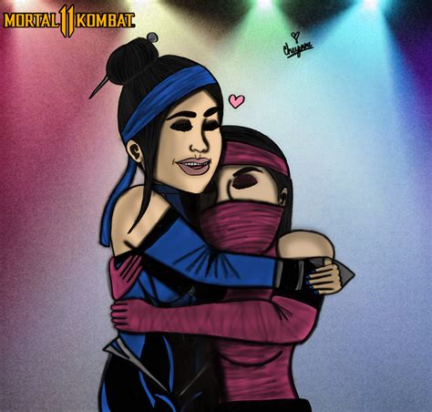Kitana And Mileena Friendship By Theangelicliyah On Deviantart