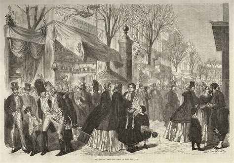 New Years Day In Paris In The 1800s Shannon Selin