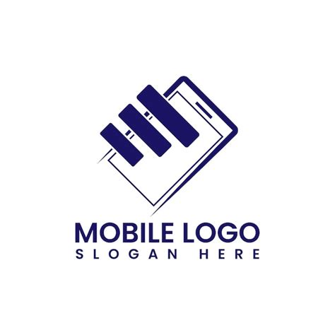 Premium Vector Mobile Phone Logo Unique And Modern Shape