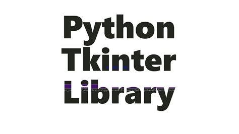 Python Tkinter Gui Tutorial 1 Label Youtube