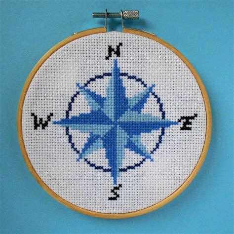 We did not find results for: Compass Cross Stitch Kit - Nautical Counted Cross Stitch ...