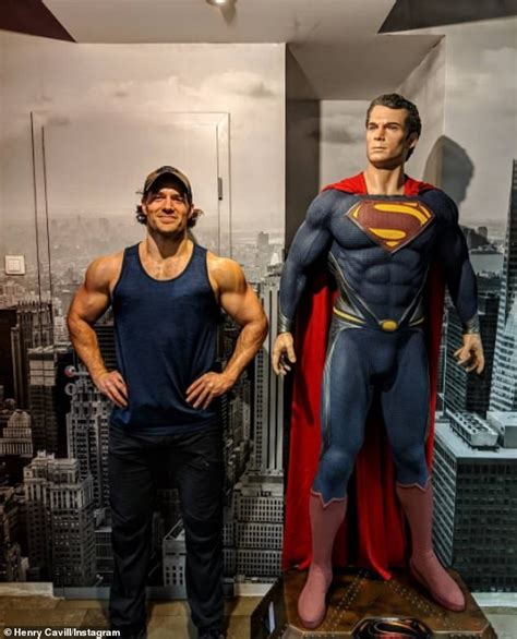 henry cavill showcases his muscular arms and hunky torso in sizzling snap ahead of the witcher